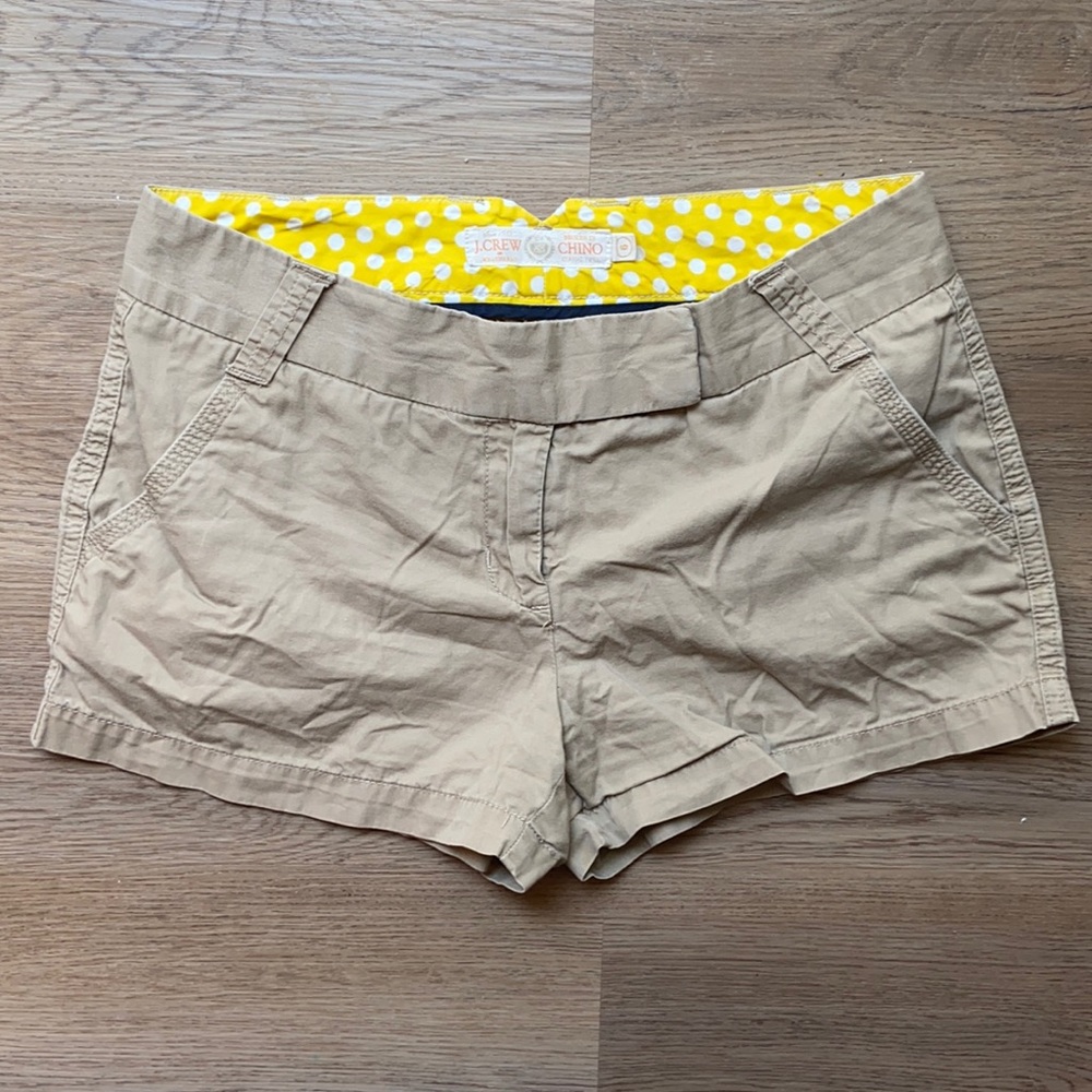 J. Crew khaki Chino Shorts